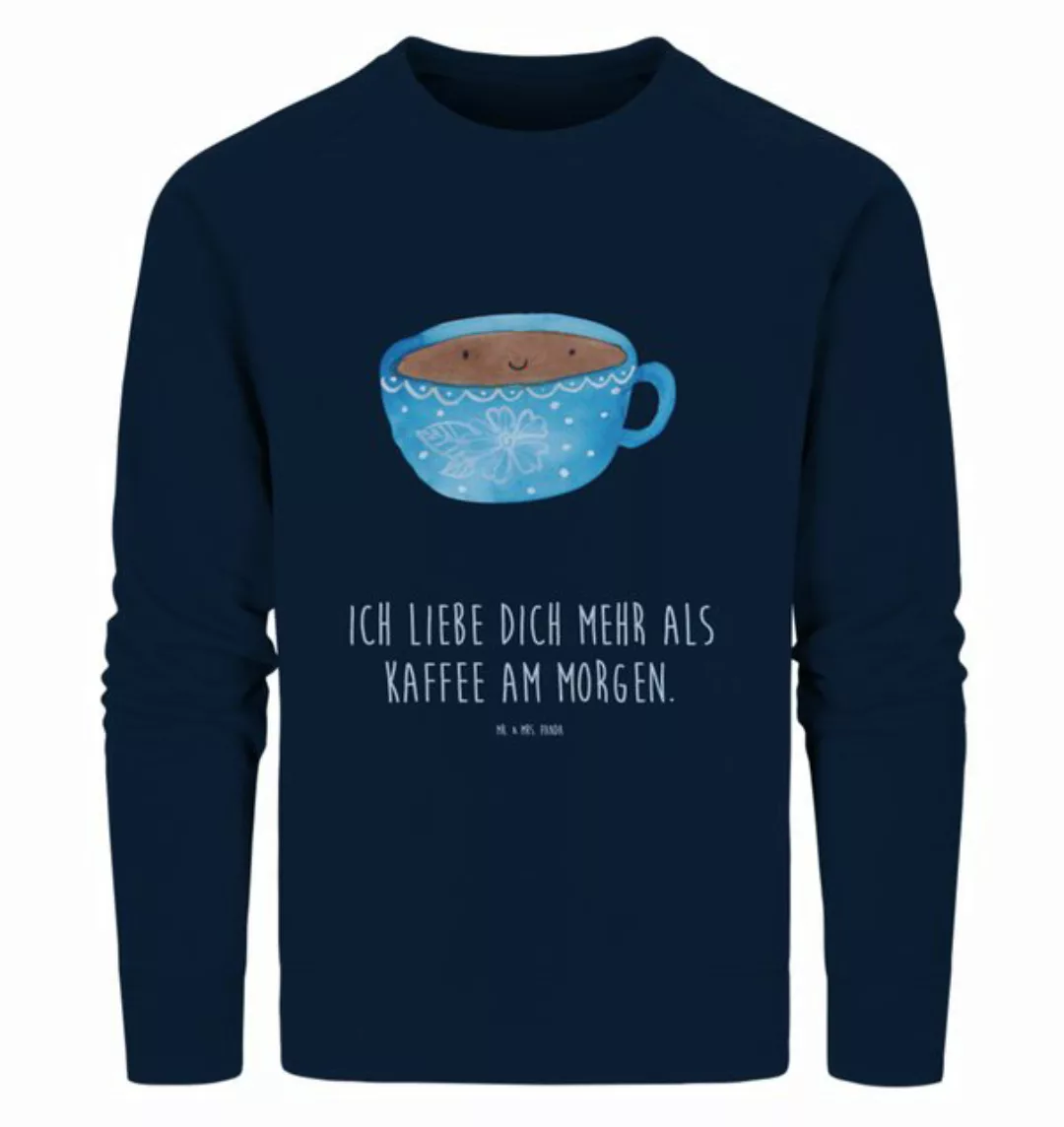 Mr. & Mrs. Panda Longpullover Größe XS Kaffee Tasse - French Navy - Geschen günstig online kaufen