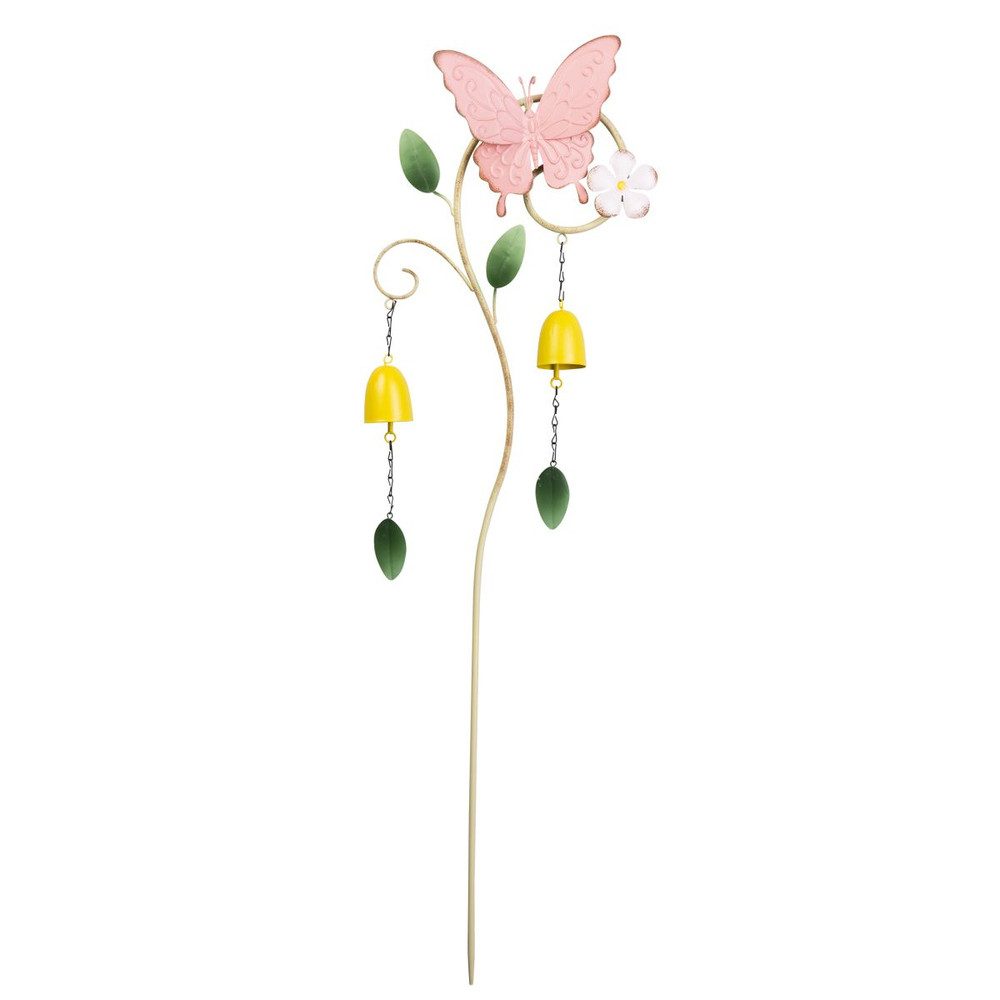 MICA Gartenstecker Blumenstecker Schmetterling pink/grün - günstig online kaufen