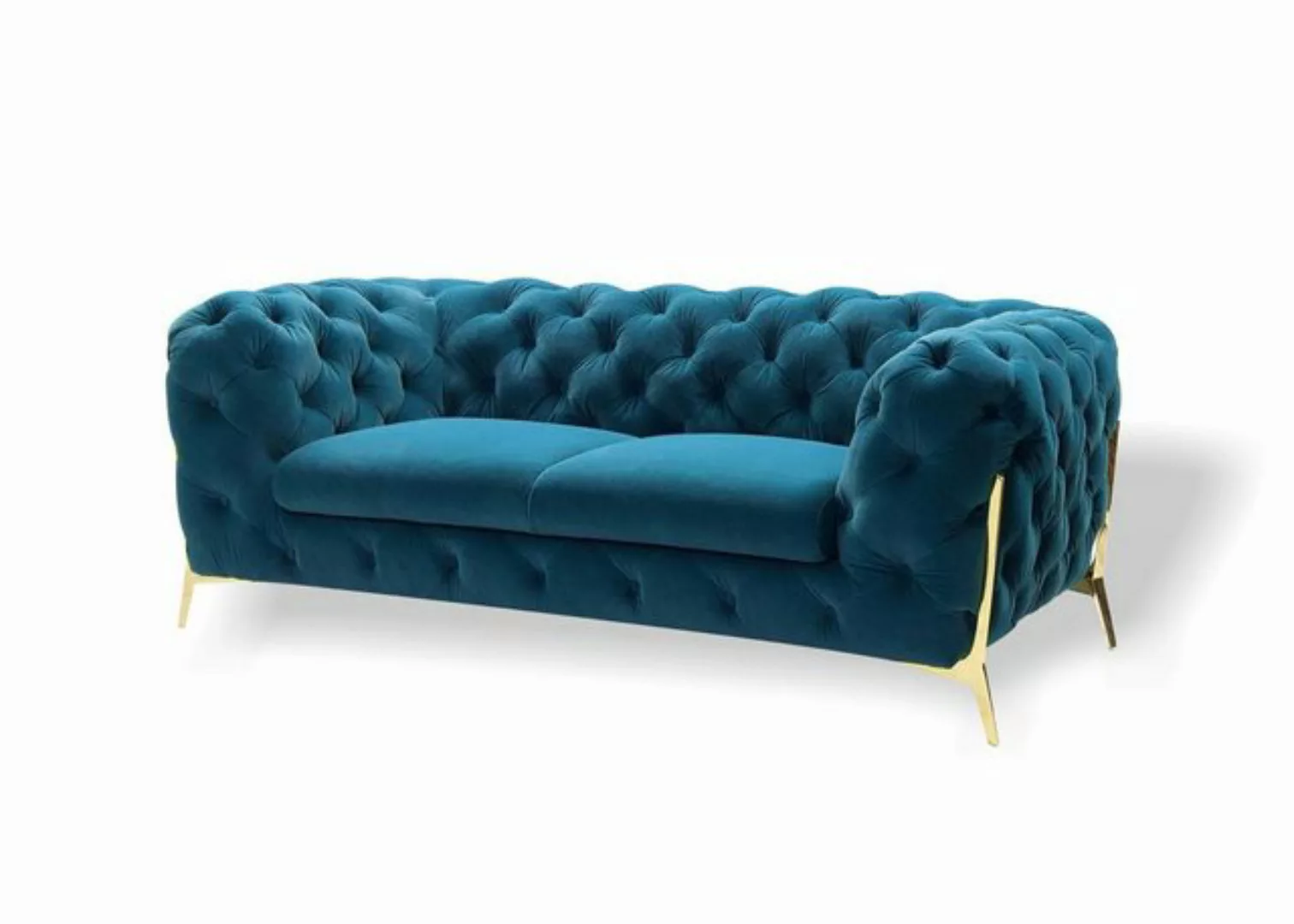 JVmoebel 2-Sitzer Sofa 2 Sitzer Klassische Chesterfield Sofas Couchen Polst günstig online kaufen