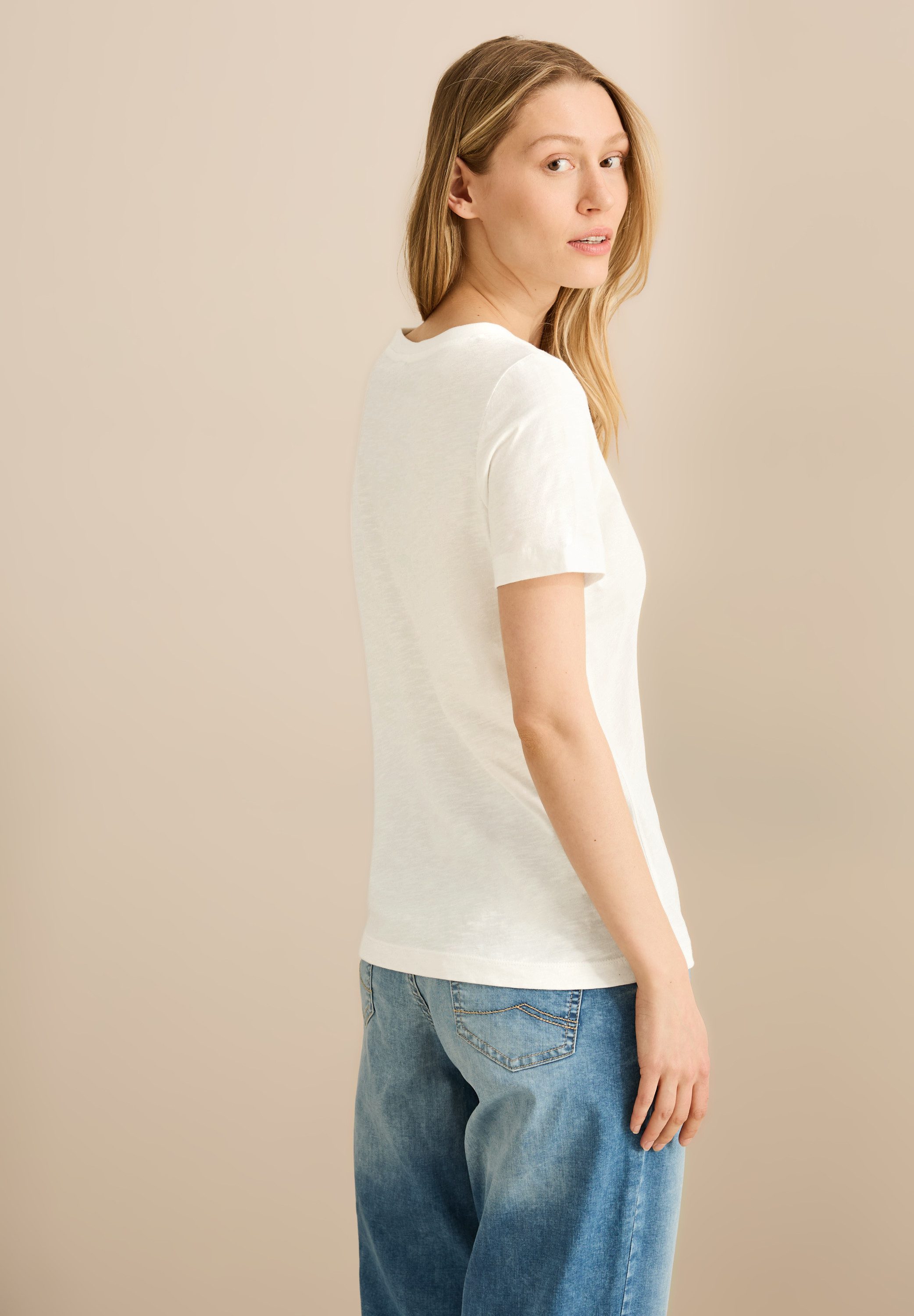 Cecil Print-Shirt, aus reiner Baumwolle günstig online kaufen