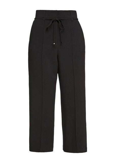 s.Oliver BLACK LABEL 7/8-Hose Regular: Culotte mit Ziernaht Ziernaht günstig online kaufen