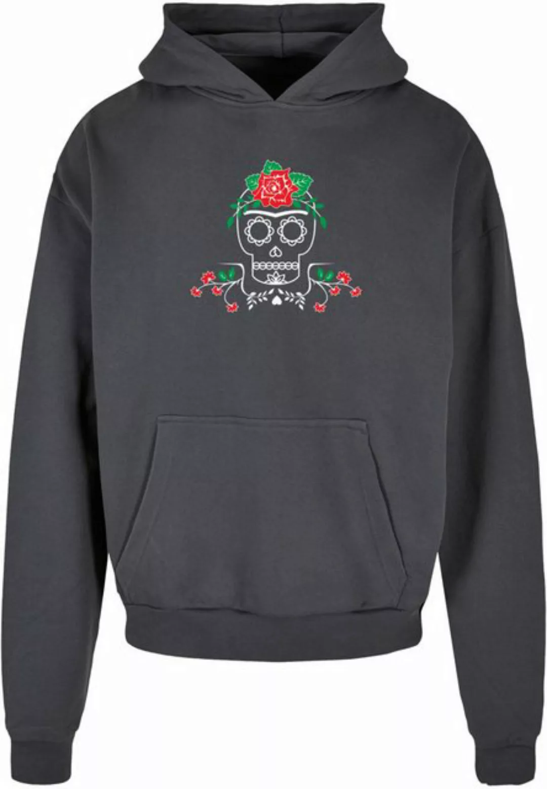 Merchcode Kapuzensweatshirt Merchcode Herren Frida Kahlo - Death Ultra Heav günstig online kaufen