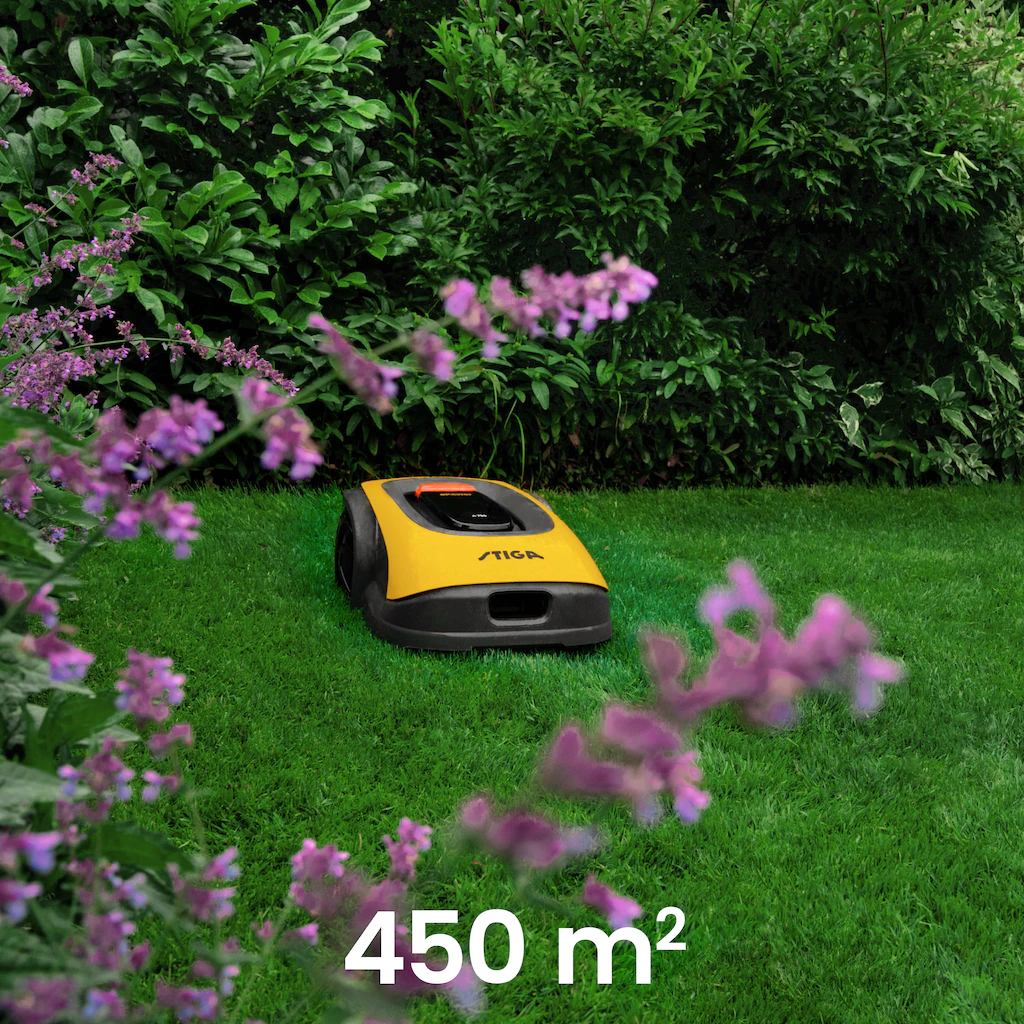 STIGA GARDEN Rasenmähroboter "A 300", kabellos, für Rasenflächen bis 450 m² günstig online kaufen