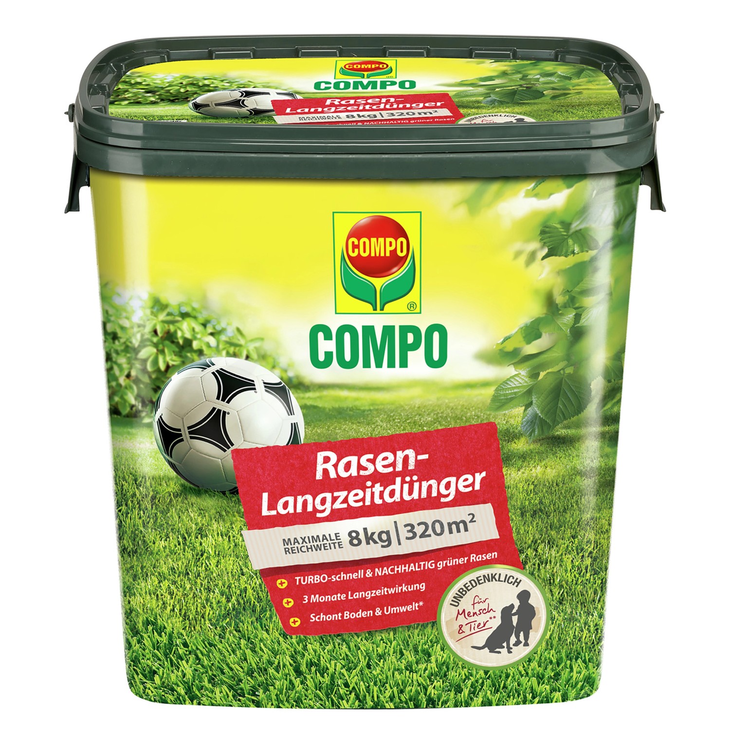 Compo Rasen-Langzeitdünger 8 kg günstig online kaufen