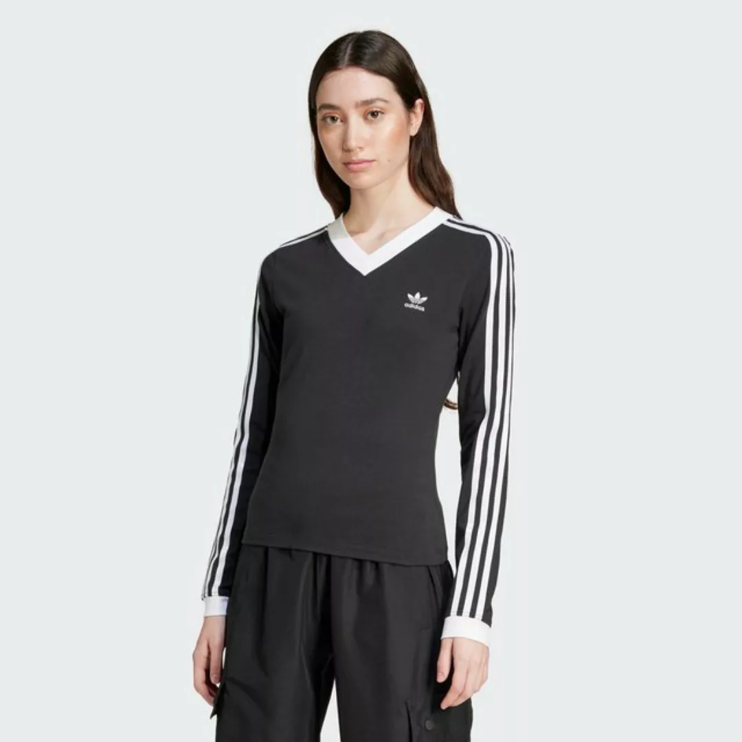 adidas Originals Langarmshirt V-NECK LS günstig online kaufen