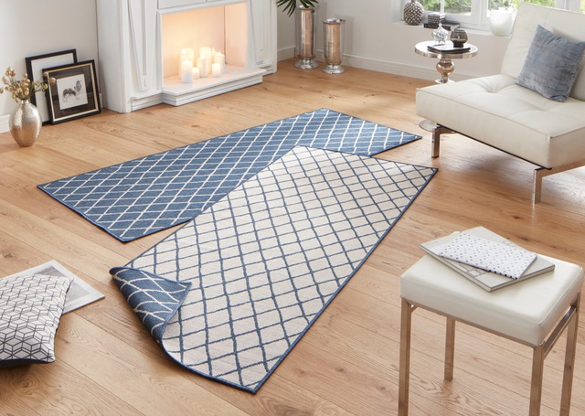 NORTHRUGS Teppich »Malaga Wendeteppich«, rechteckig, 5 mm Höhe, In-& Outdoo günstig online kaufen