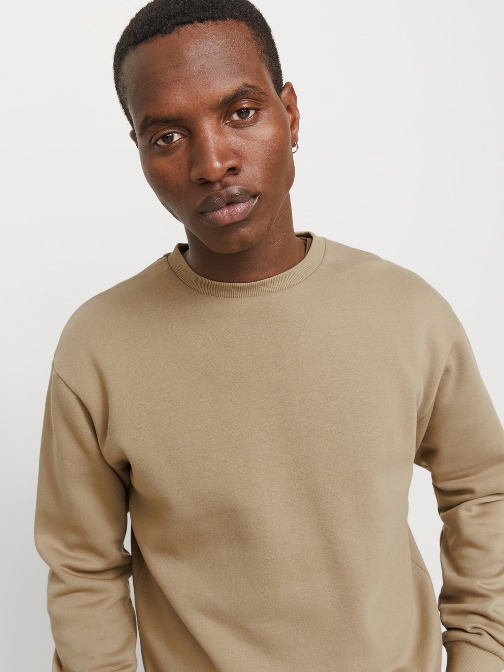 Jack & Jones Sweatshirt "JJEBRADLEY mit Rippbündchen für Alltag und Freizei günstig online kaufen