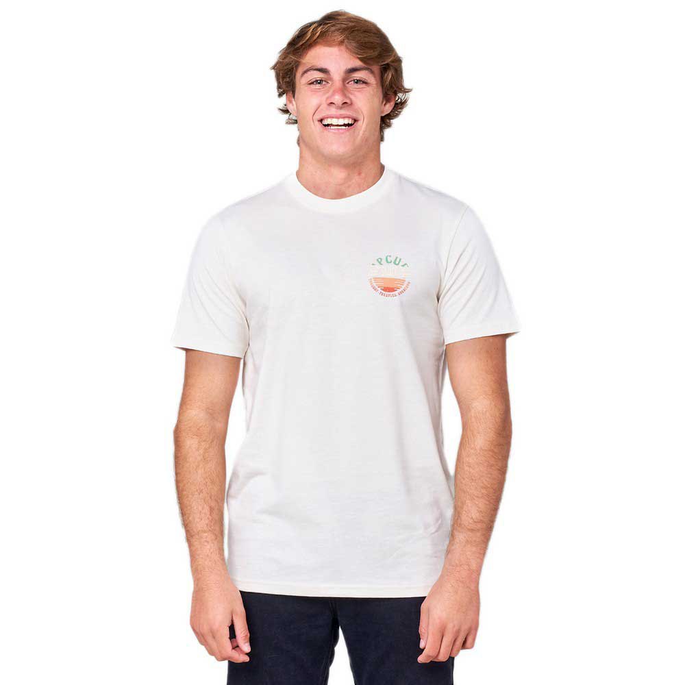 Rip Curl Dawn The Line Kurzärmeliges T-shirt S Bone günstig online kaufen