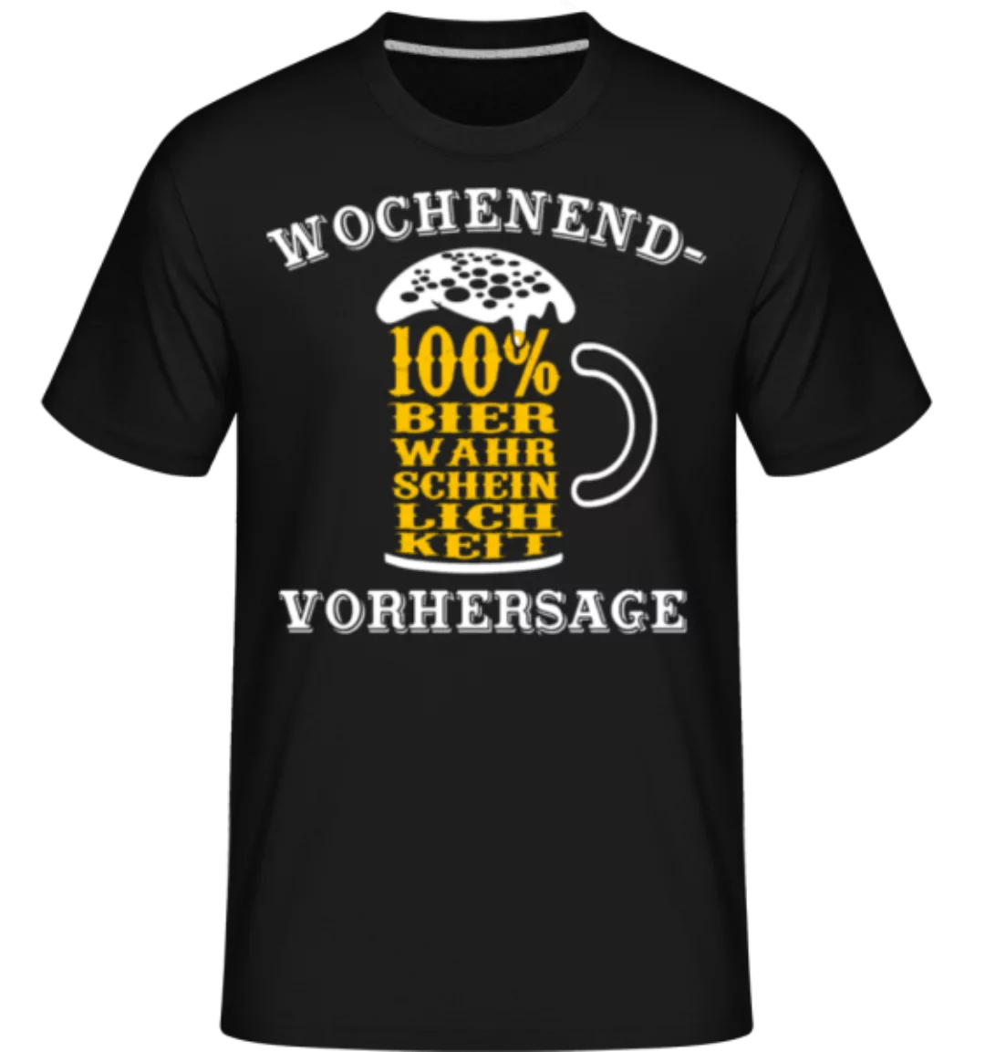 Wochenend Vorhersage · Shirtinator Männer T-Shirt günstig online kaufen