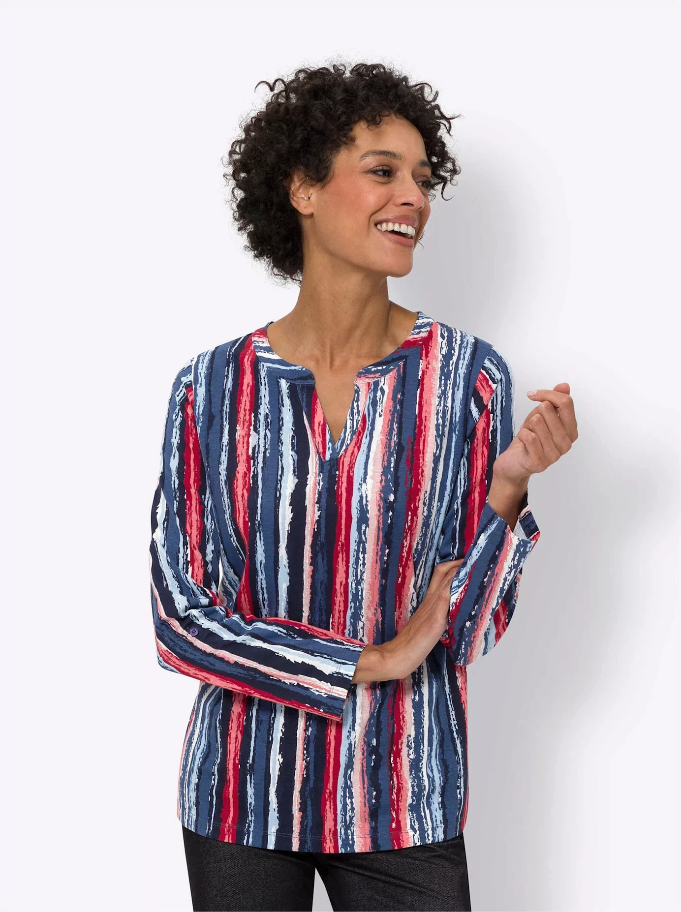 Classic Basics Print-Shirt "Druck-Shirt", (1 tlg.) günstig online kaufen