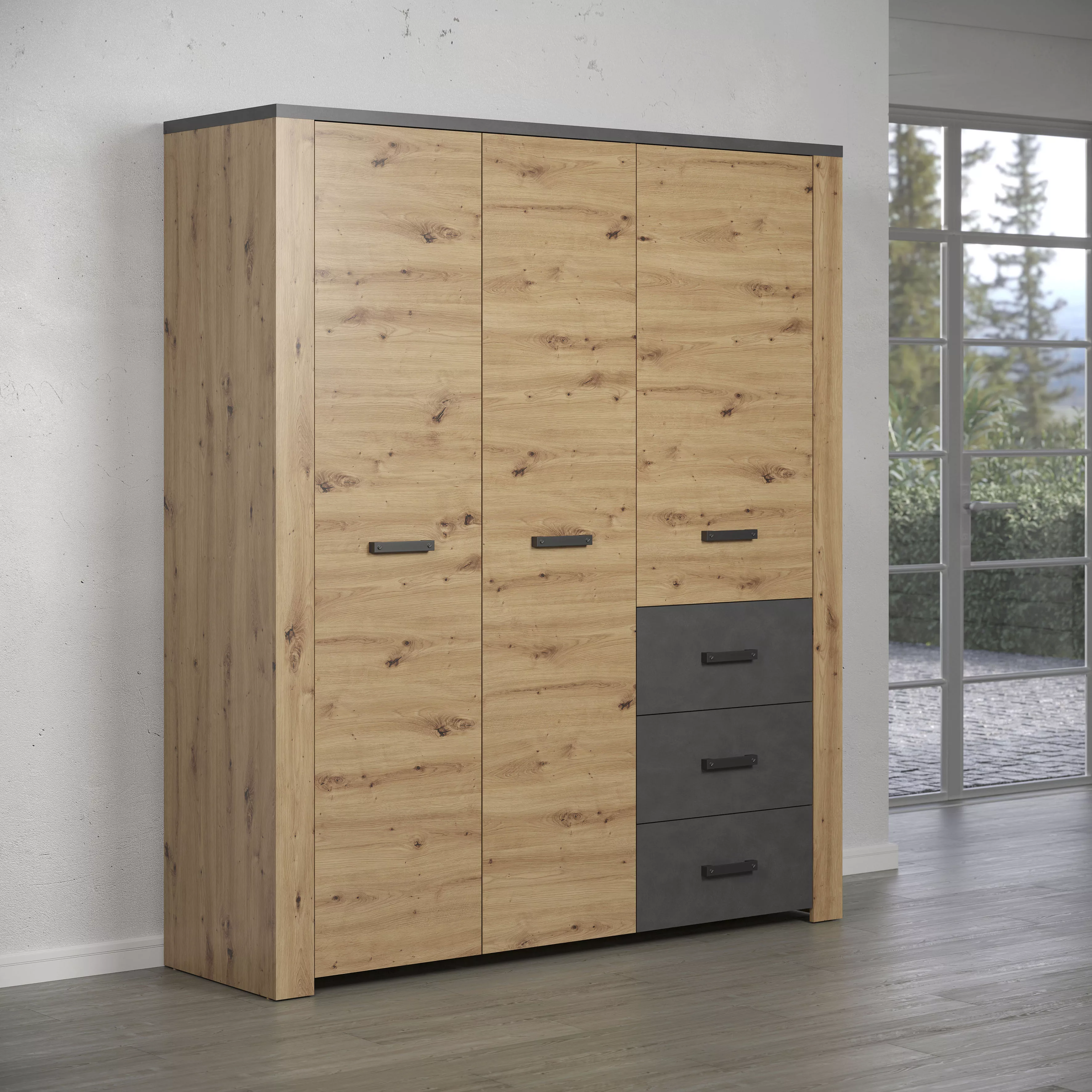 Home affaire Kleiderschrank "Ambres", (1 St.) günstig online kaufen