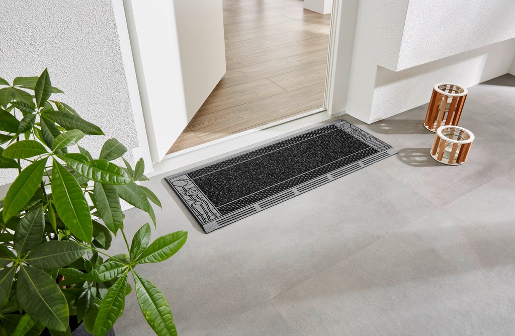 Home2Fashion Fußmatte »CenterClean XL«, rechteckig, 10 mm Höhe, schmale Sch günstig online kaufen