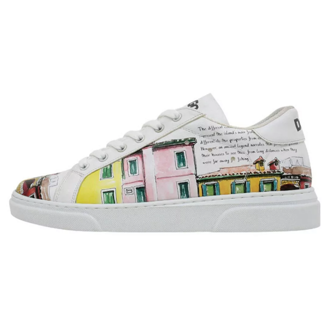 DOGO Sneaker "Damen Ace Sneakers Burano Island Vegan Damen Sneaker / female günstig online kaufen