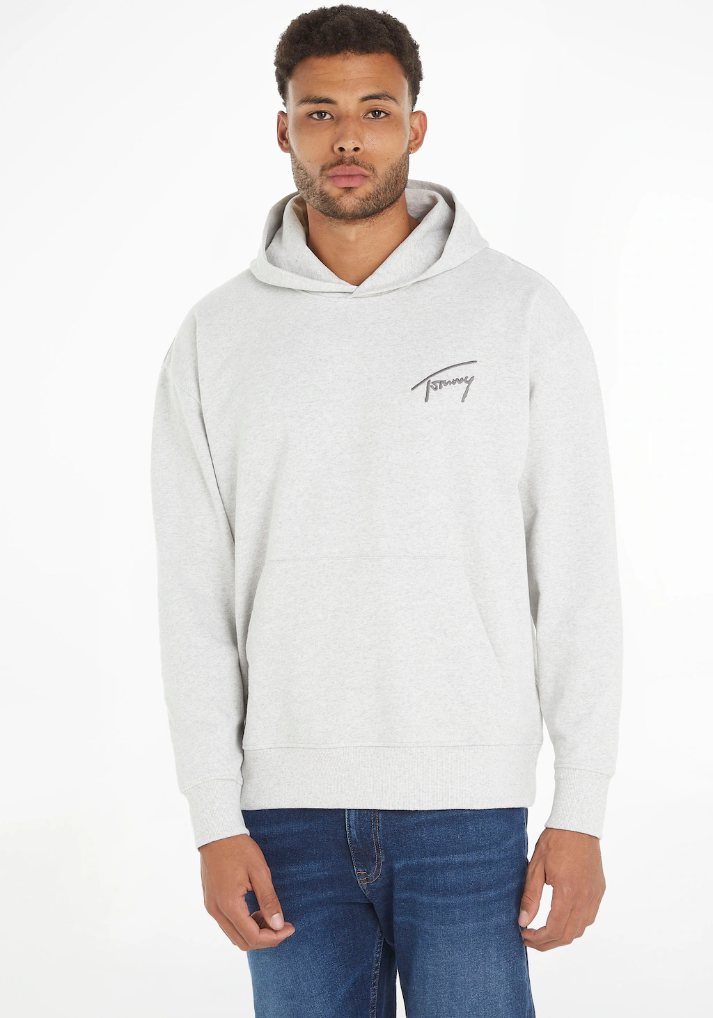 Tommy Jeans Plus Kapuzensweatshirt "TJM RLX SIGNATURE HOODIE EXT", Große Gr günstig online kaufen