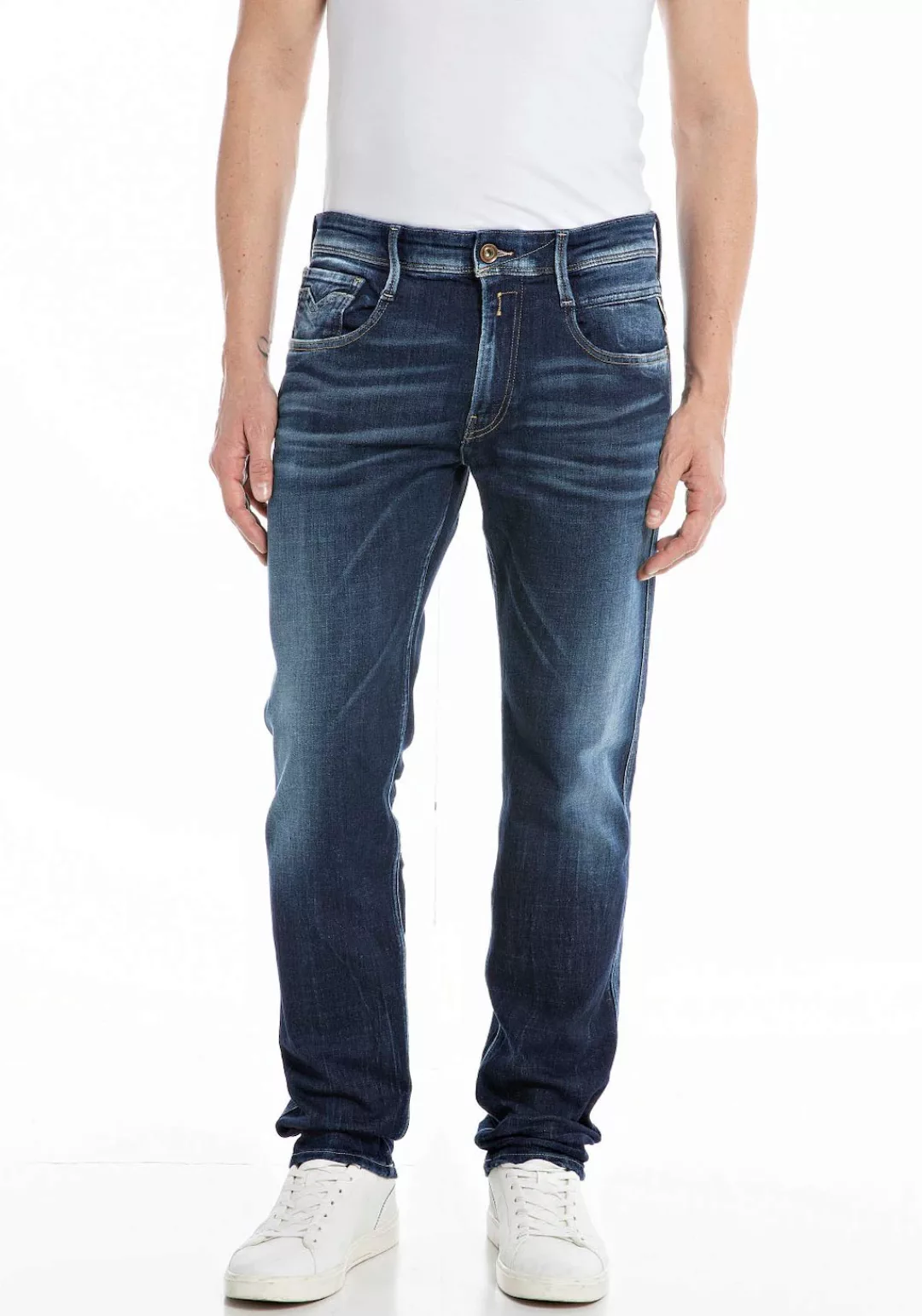 Replay Slim-fit-Jeans "ANBASS Jeans" günstig online kaufen