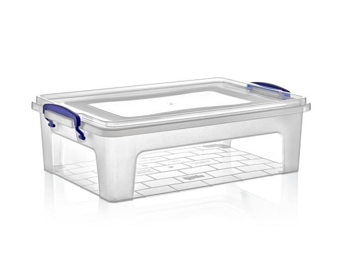 Aufbewahrungsbox MICHELINO ca. 21 Liter 1 Stück transparent günstig online kaufen