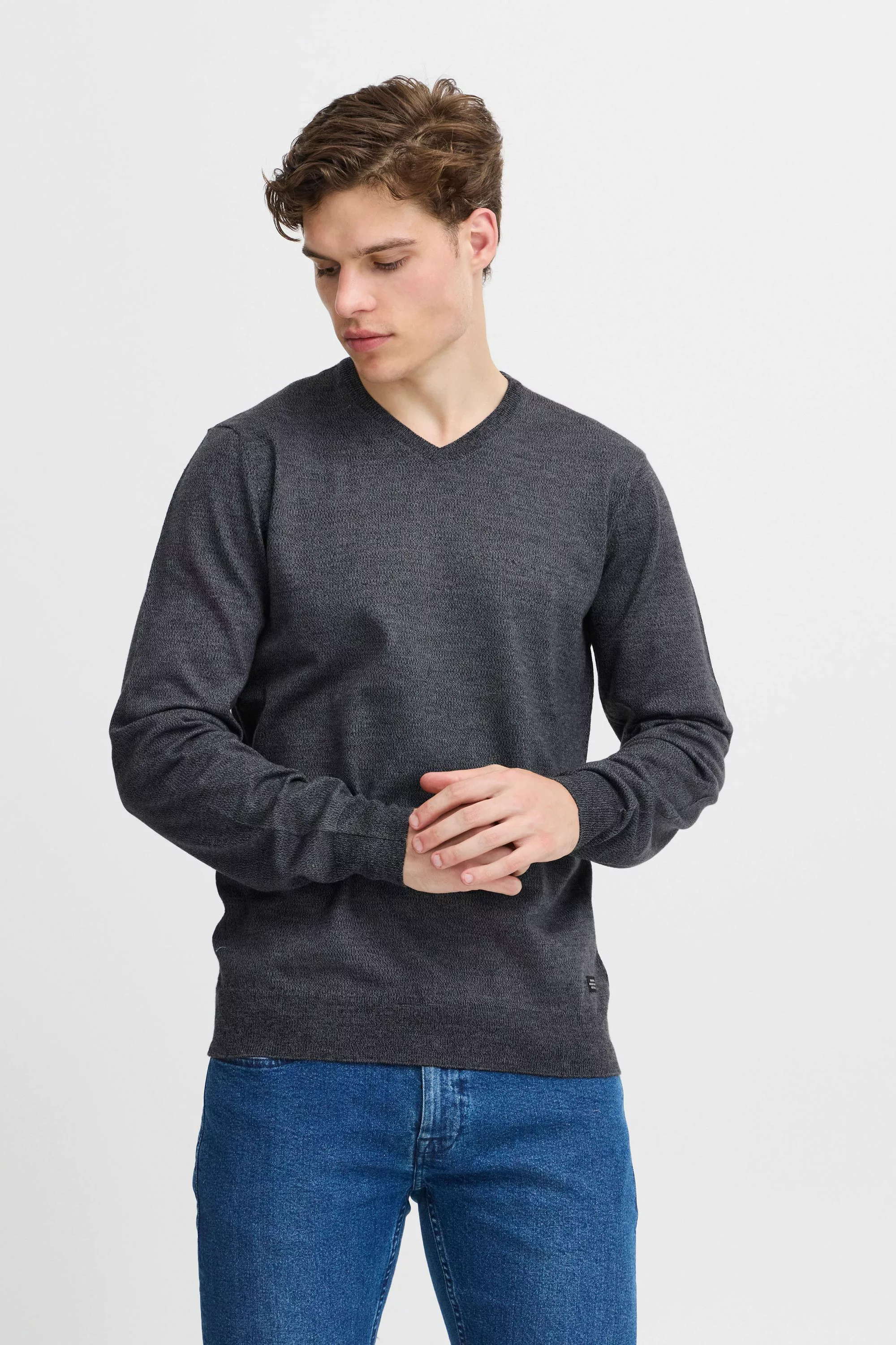 Blend V-Ausschnitt-Pullover BHBRUTON V-neck günstig online kaufen