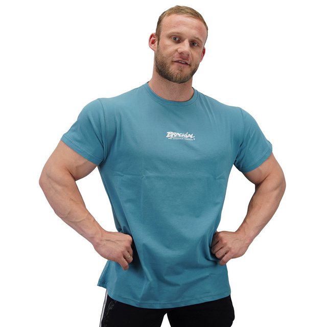 BRACHIAL THE LIFESTYLE COMPANY T-Shirt Brachial T-Shirt "Middle" adriablau/ günstig online kaufen