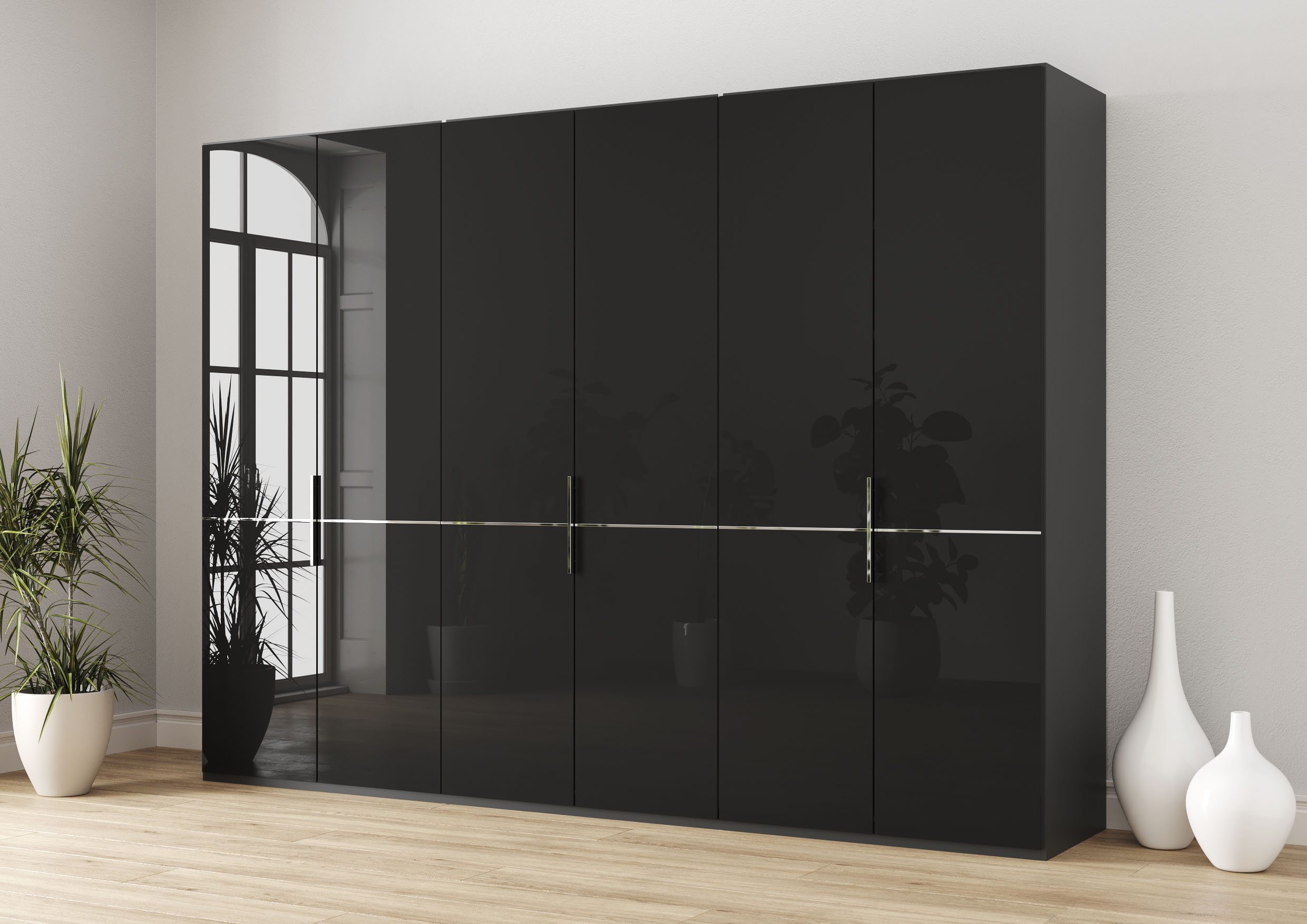 Musterring Drehtürenschrank "Imola W", inkl. Einlegeböden und Kleiderstange günstig online kaufen