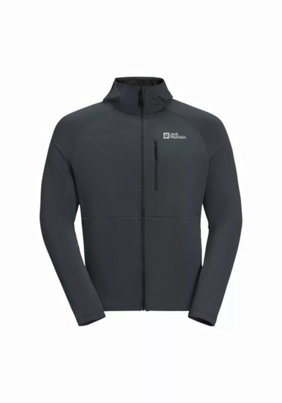 Jack Wolfskin Fleecejacke "KOLBENBERG HOODED FZ M", mit Kapuze günstig online kaufen