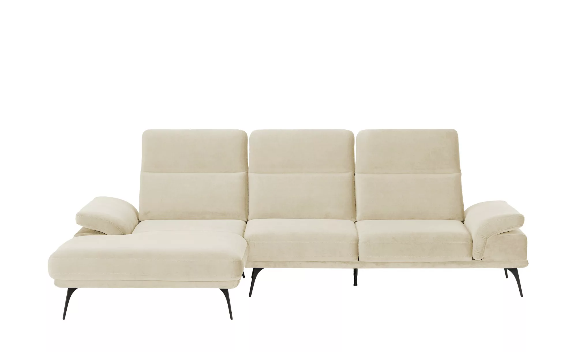 switch Ecksofa  Monte Carlo - beige - 103 cm - Polstermöbel > Sofas > Eckso günstig online kaufen