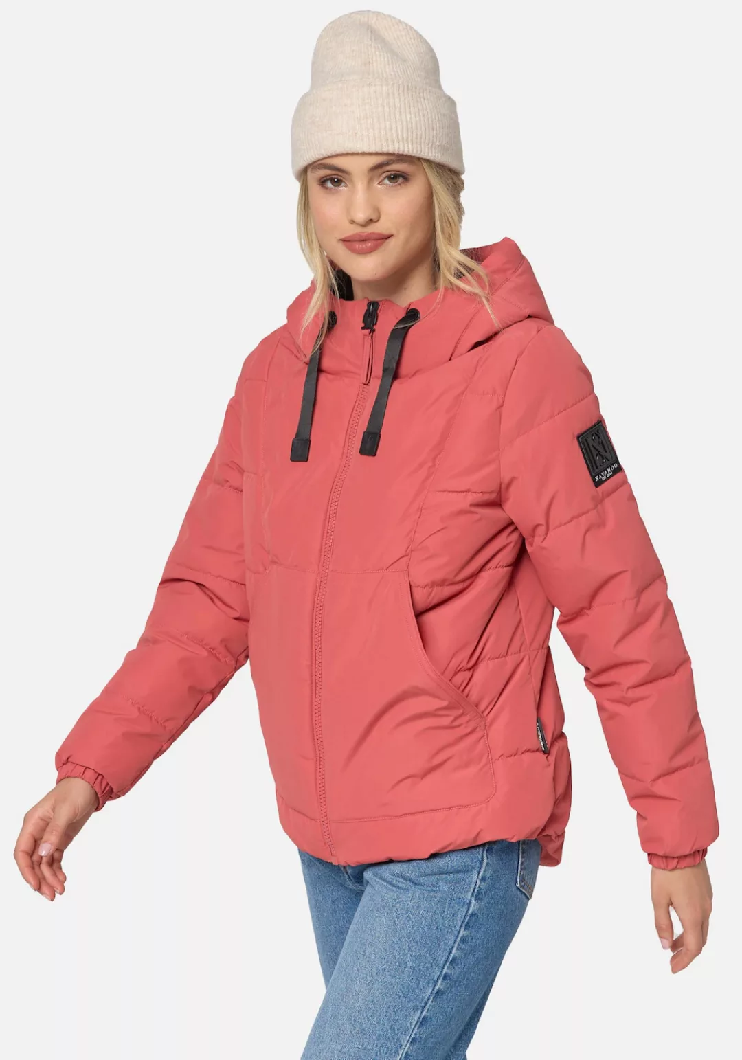 Navahoo Steppjacke "Eisbällchen", mit Kapuze, stylische Damen Winterjacke m günstig online kaufen