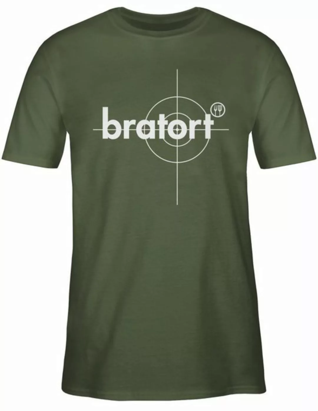 Shirtracer T-Shirt Bratort Grillmeister Grill Grillzubehör & Grillen Gesche günstig online kaufen