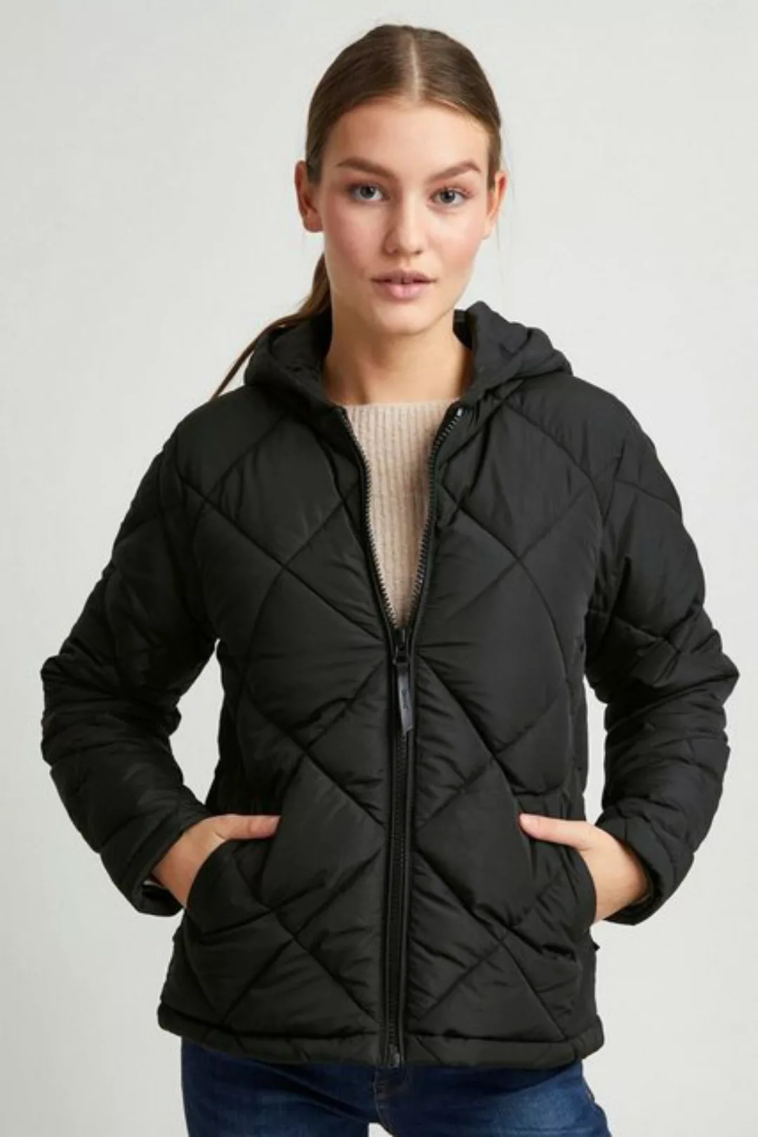 OXMO Steppjacke OXStacie Moderne Steppjacke mit Kapuze günstig online kaufen