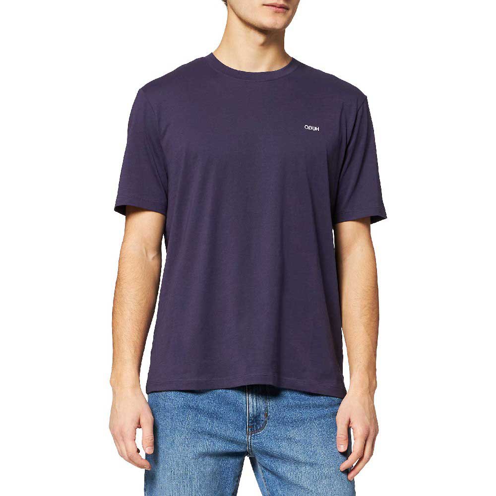 Hugo Dero212 Kurzärmeliges T-shirt XL Dark Purple günstig online kaufen