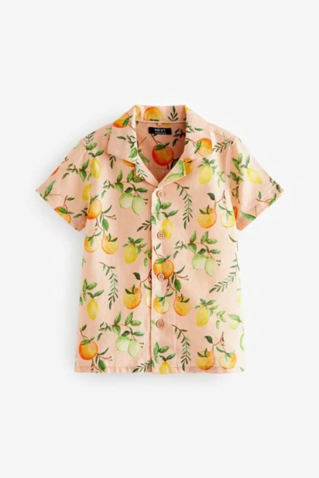 Next Kurzarmhemd T-Shirt mit kurzen Ärmeln, durchgehend bedruckt (1-tlg) günstig online kaufen