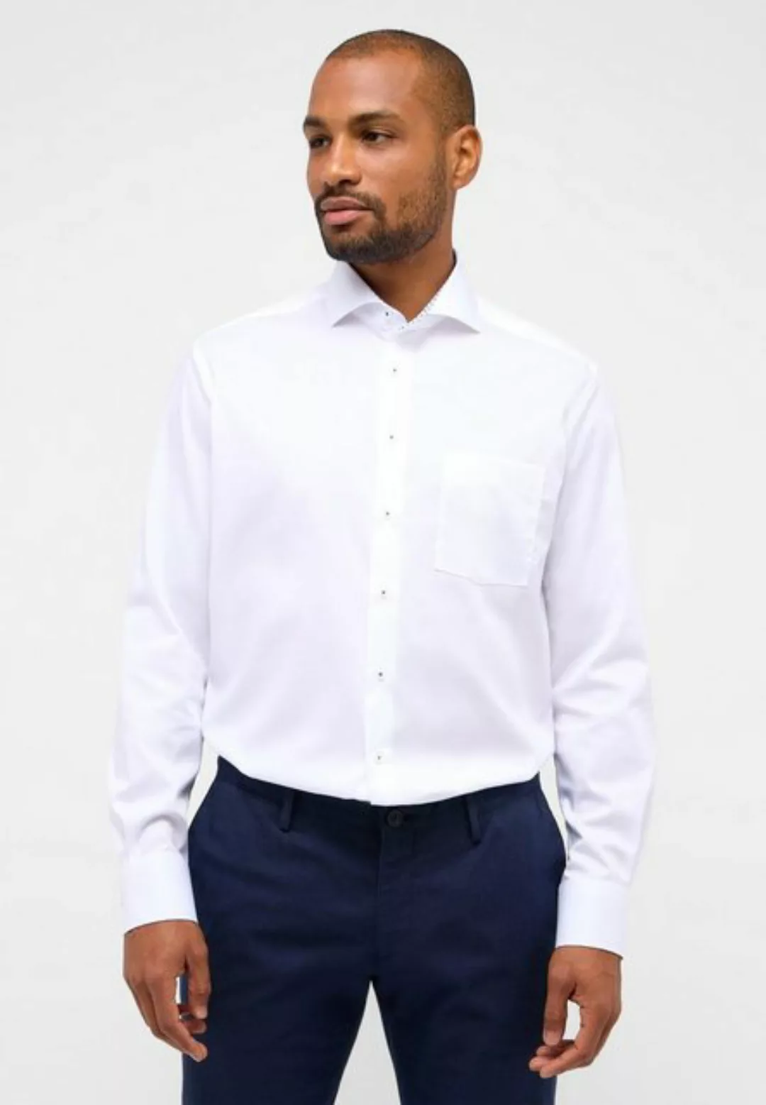 Eterna Businesshemd - Hemd langarm - modern fit - bügelfrei - Twill günstig online kaufen