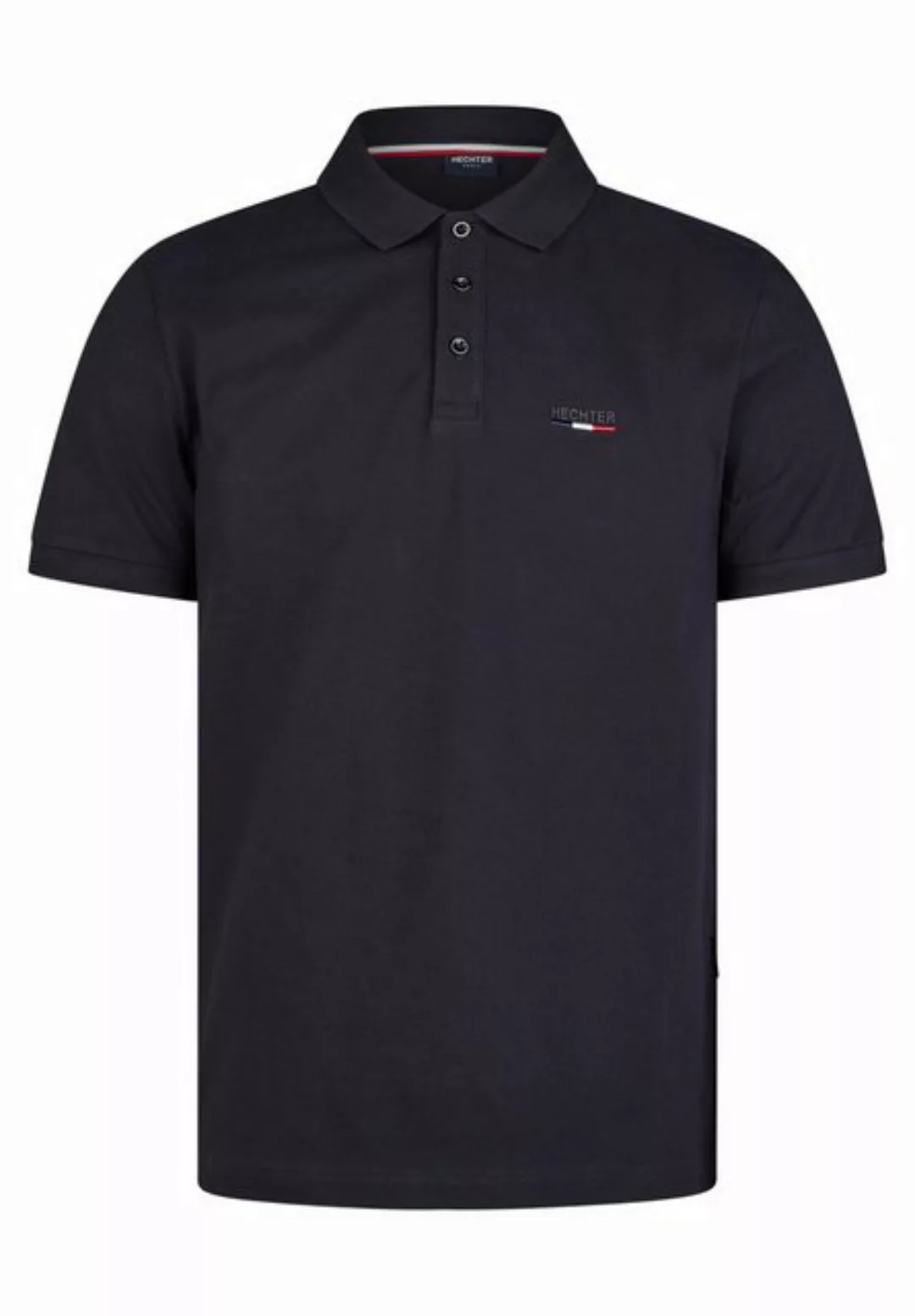 HECHTER PARIS Poloshirt Uni-Polo Piquee mit kurzen Ärmeln günstig online kaufen