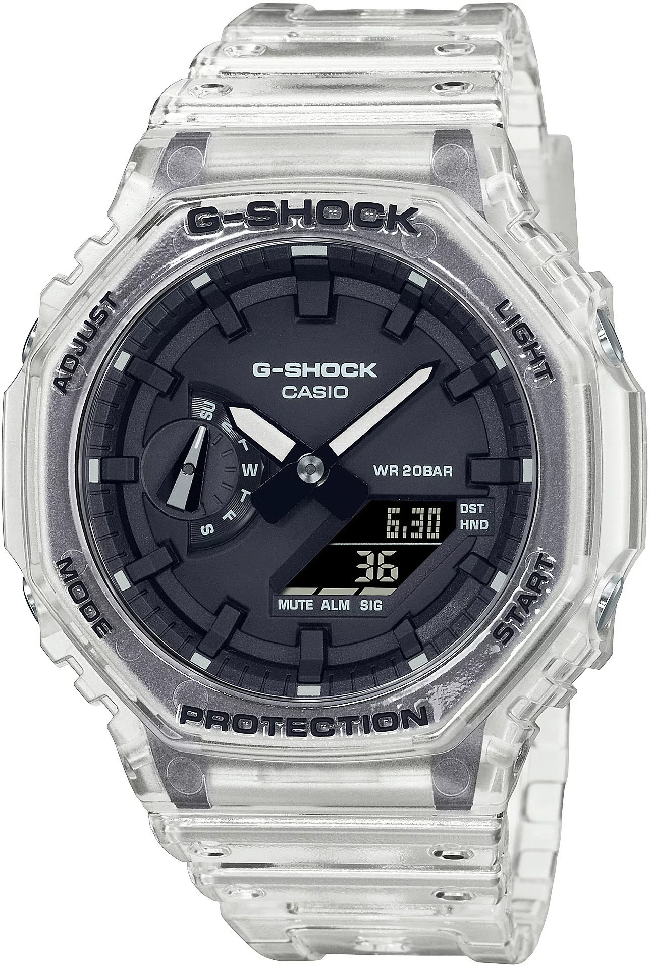 CASIO G-SHOCK Chronograph »GA-2100SKE-7AER«, Quarzuhr, Armbanduhr, Damen, H günstig online kaufen