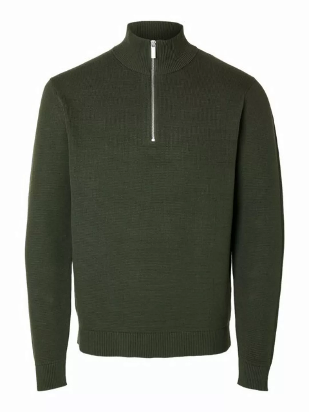 SELECTED HOMME Troyer SLHDANE LS KNIT STRUCTURE HALF ZIP NOOS günstig online kaufen