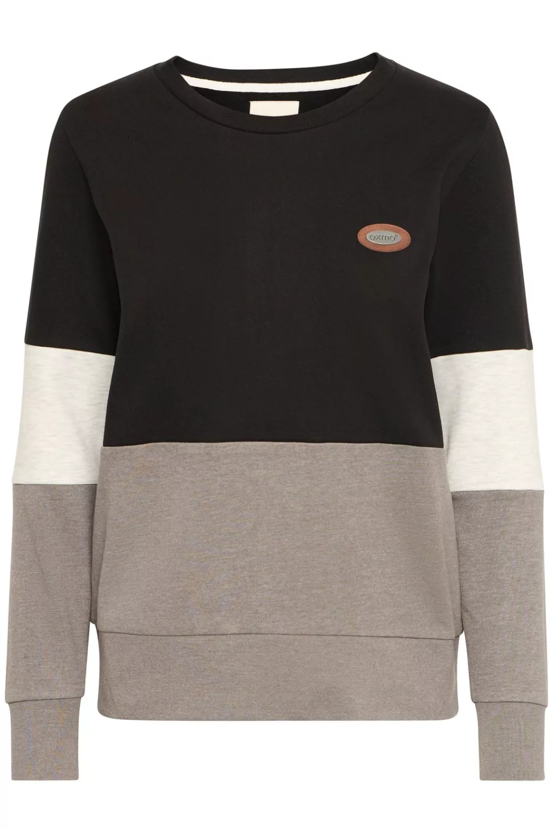 OXMO Sweatshirt OXTrine modisches Sweatshirt im Colorblock-Design günstig online kaufen