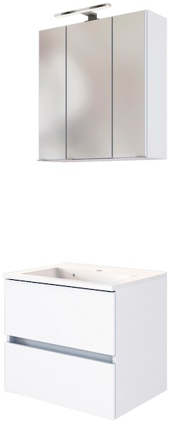 welltime Badmöbel-Set "Baabe", (Set, 2 St.), Breite 60 cm, Softclose-Funkti günstig online kaufen