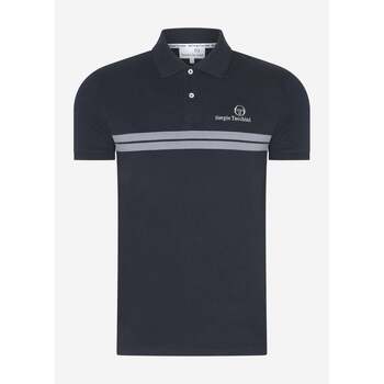 Sergio Tacchini  T-Shirts & Poloshirts Neues Supermac-Poloshirt – schwarzer günstig online kaufen