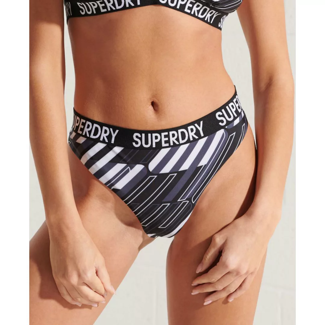 Superdry Sport Fixed Tri Top-bikini S Black Aop günstig online kaufen
