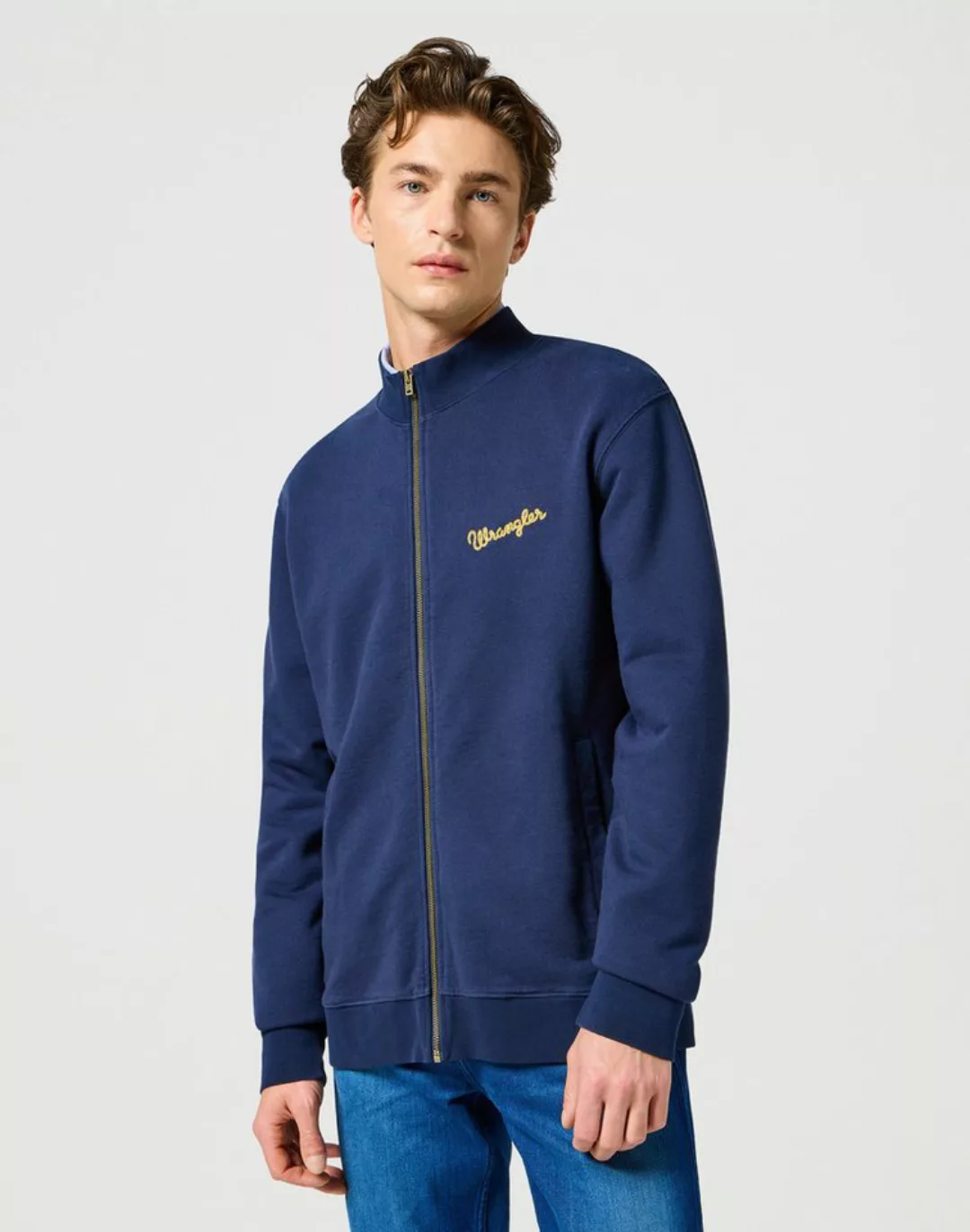 Wrangler Sweatjacke FUNNEL NECK ZIP günstig online kaufen