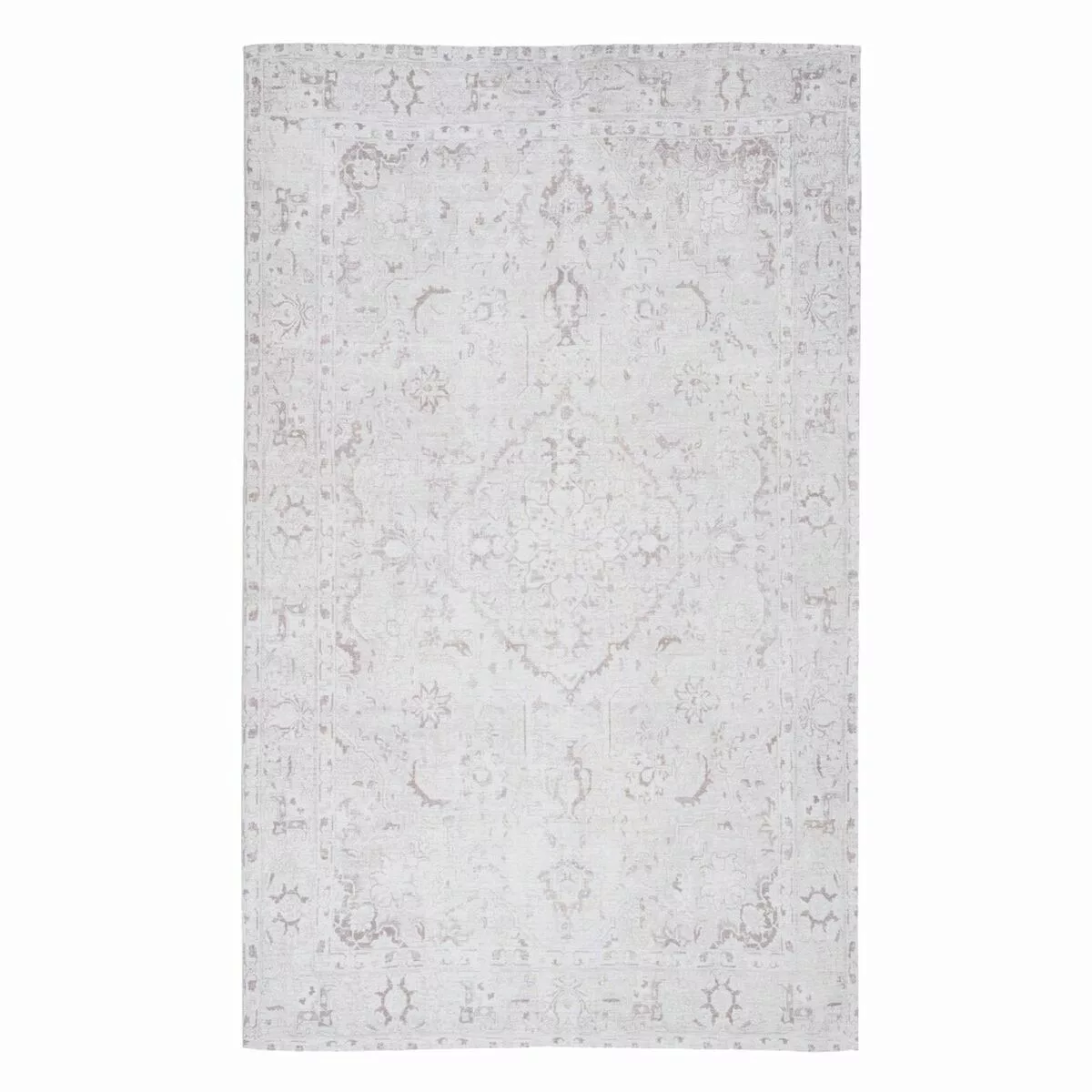 Teppich 200 X 300 Cm Baumwolle Taupe günstig online kaufen