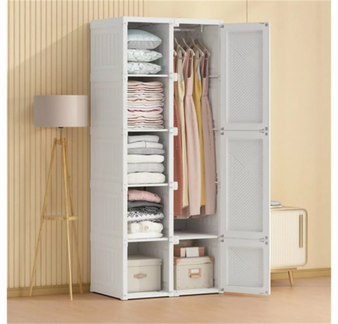 Mia&Coco Kleiderschrank Portable Wardrobe Closets Bedroom Armoire, Storage günstig online kaufen