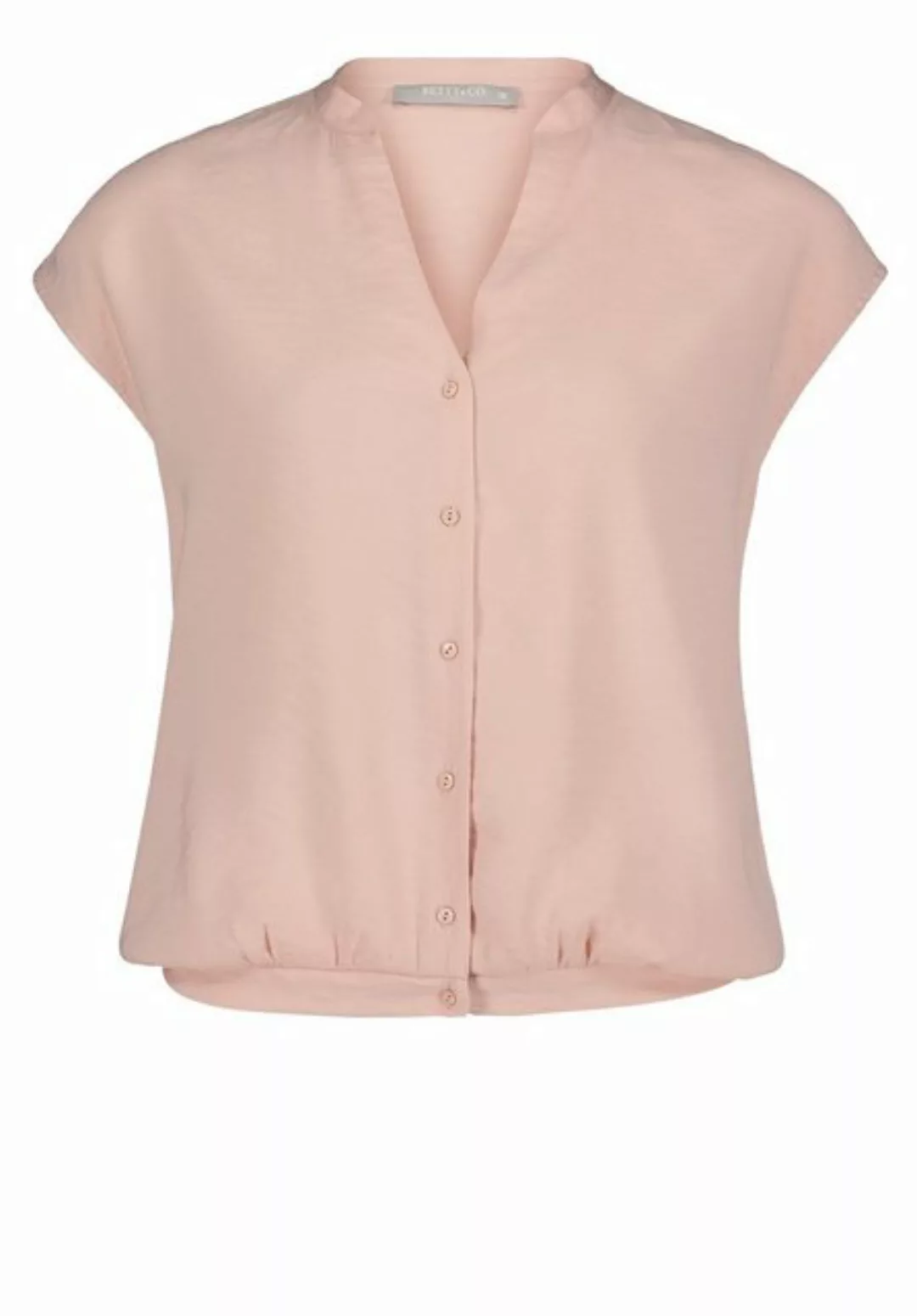Betty&Co Klassische Bluse Bluse Kurz ohne Arm günstig online kaufen