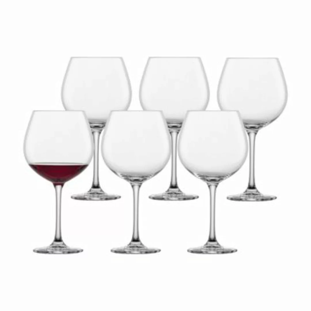 SCHOTT ZWIESEL CLASSICO Burgunderpokal Rotweinglas 6er Set Rotweingläser tr günstig online kaufen