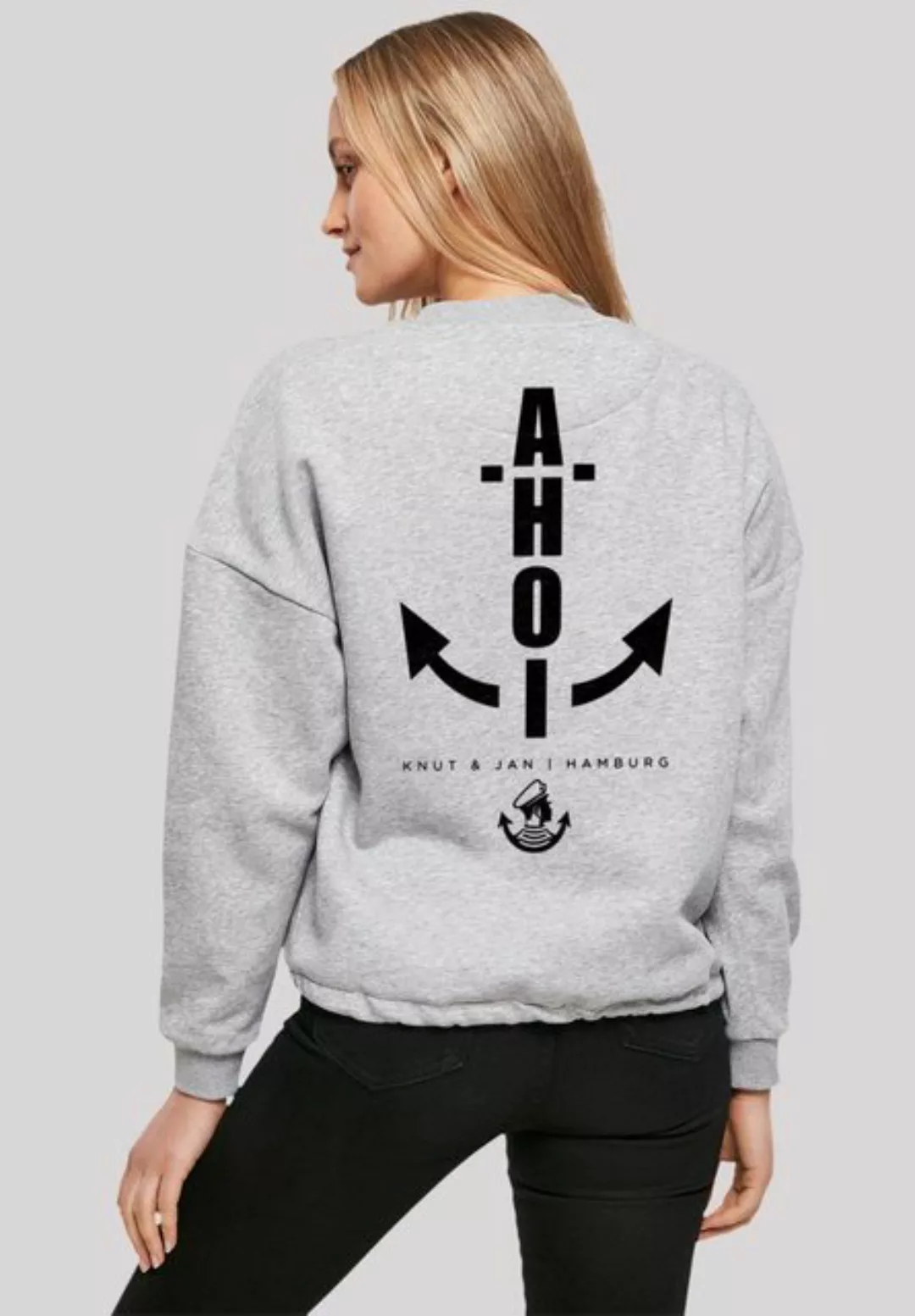 F4NT4STIC Sweatshirt "Ahoi Anker Knut & Jan Hamburg", Print günstig online kaufen