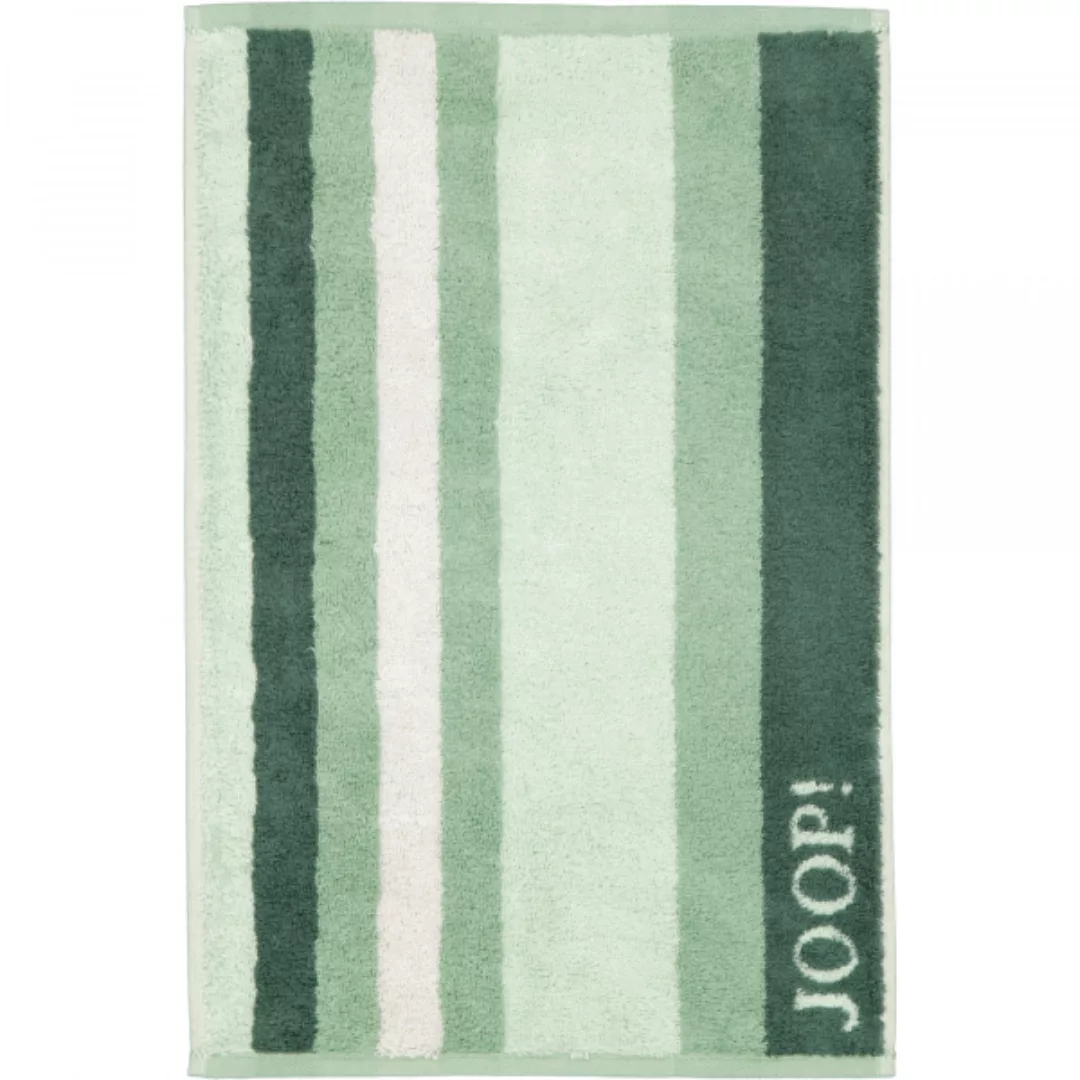 JOOP! Handtücher Vibe Streifen 1698 - Farbe: salbei - 44 - Gästetuch 30x50 günstig online kaufen