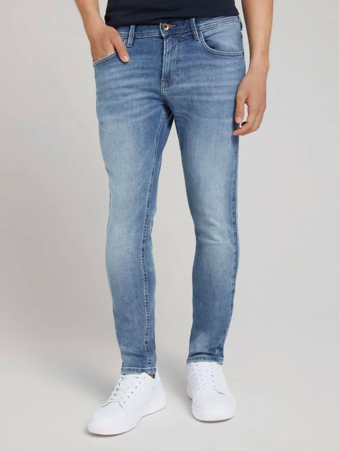 TOM TAILOR Denim Skinny-fit-Jeans Skinny Culver Jeans mit Bio-Baumwolle günstig online kaufen