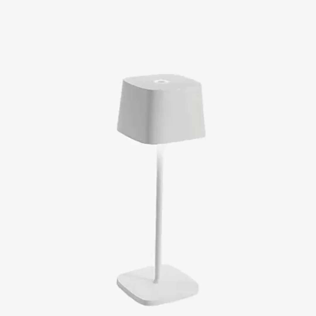 Zafferano Ofelia Akku-Tischlampe IP65 weiß günstig online kaufen