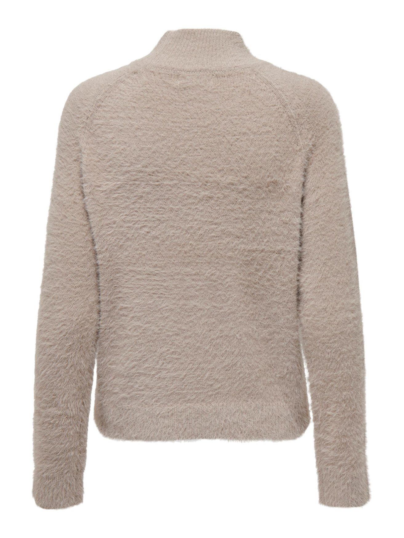 JACQUELINE de YONG Strickpullover Flauschiger Stehkragen günstig online kaufen