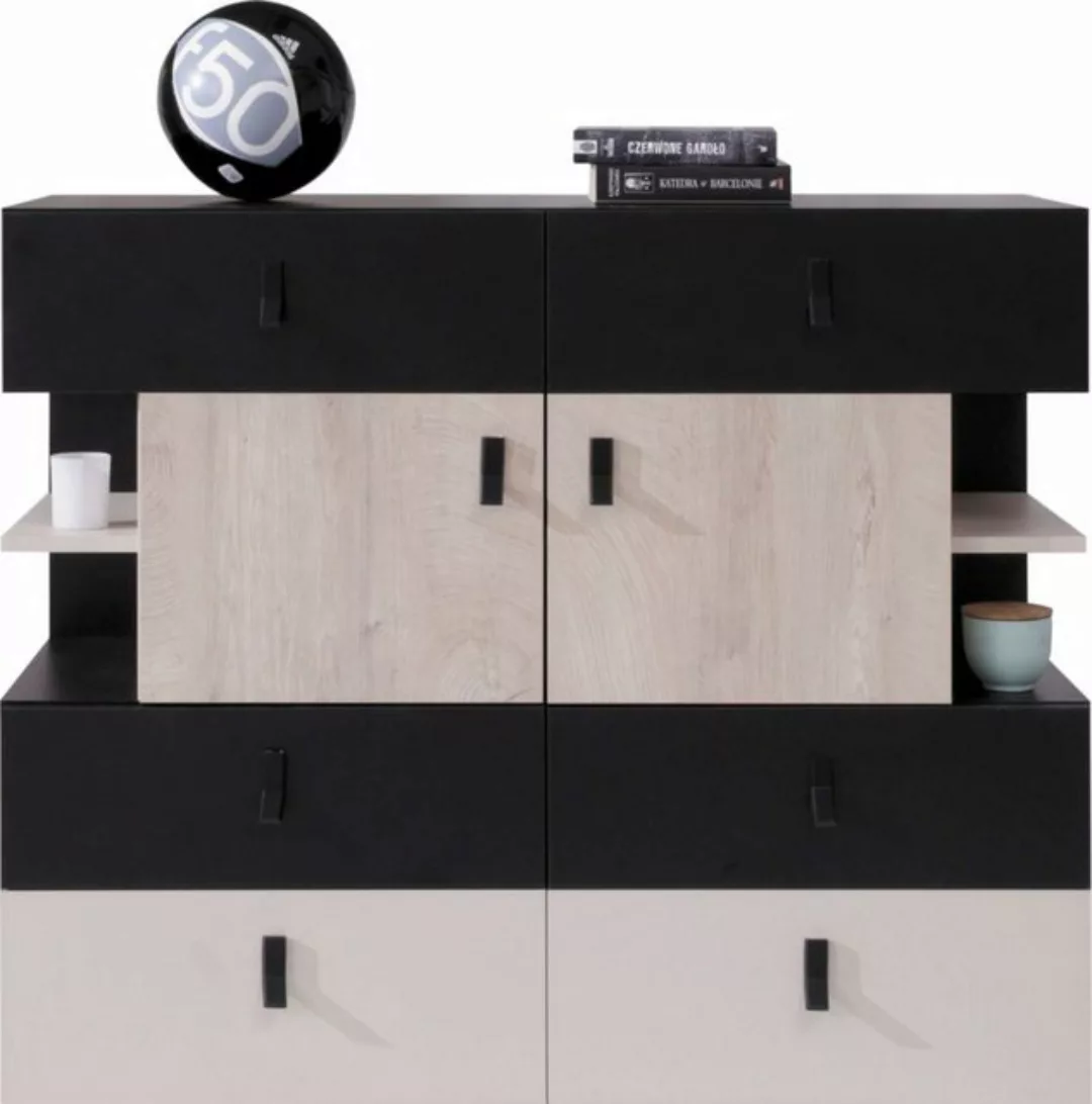 99rooms Kinderkleiderschrank Sirius (Sideboard, Kinderschrank) mit Schublad günstig online kaufen