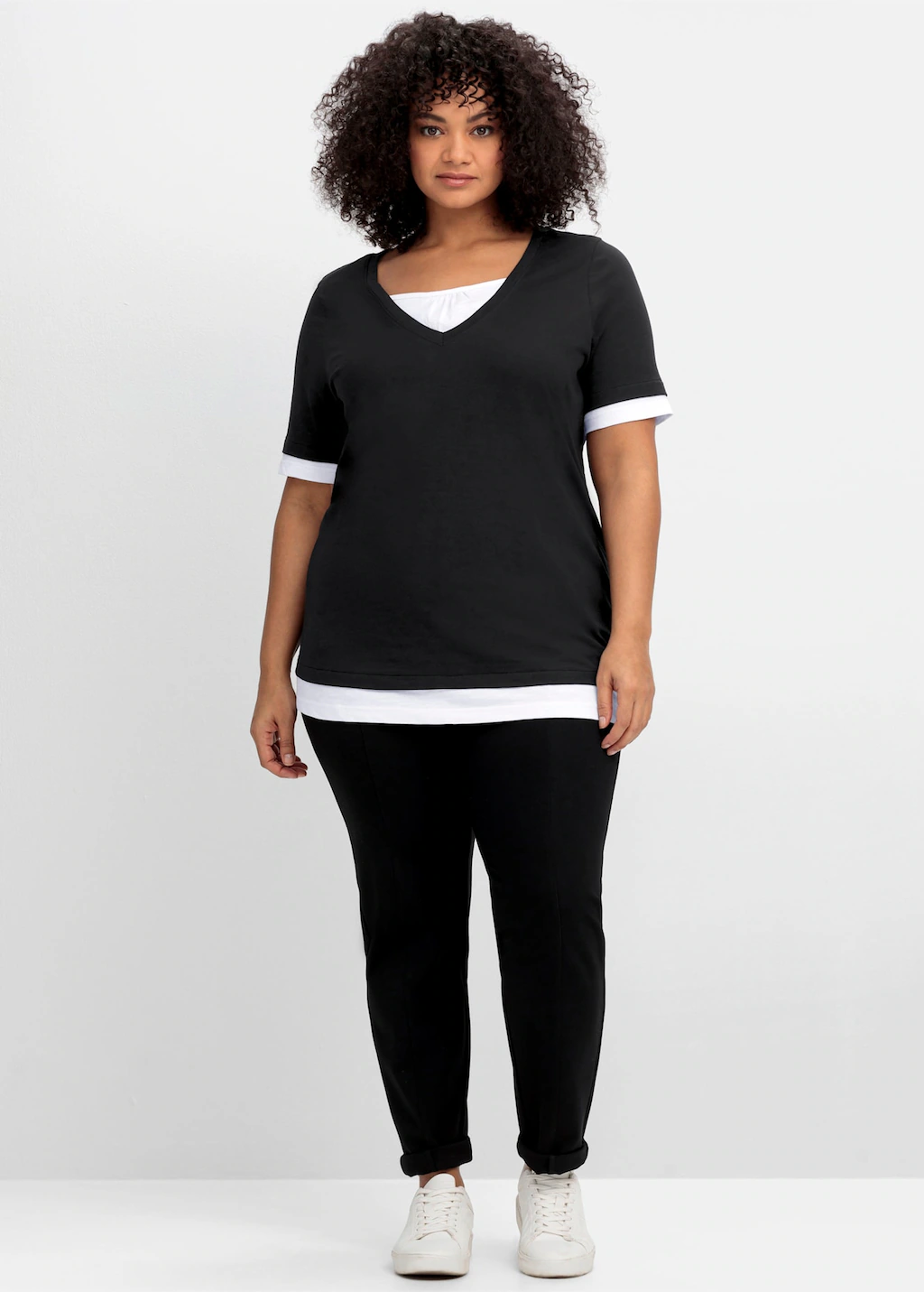 Sheego 2-in-1-Shirt "2-in-1-Shirt", (1 tlg.) günstig online kaufen